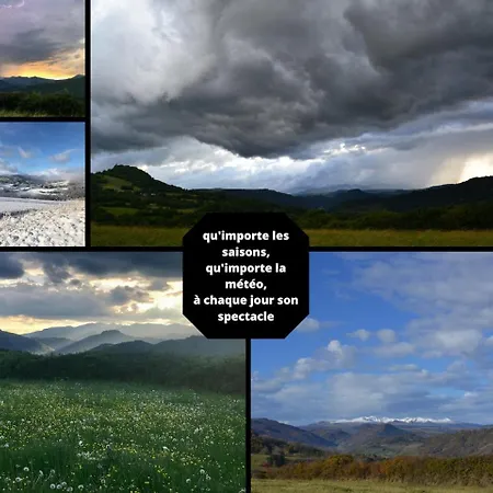 Шале Vue Sancy Cosy & Calme Absolu Сен-Флорет