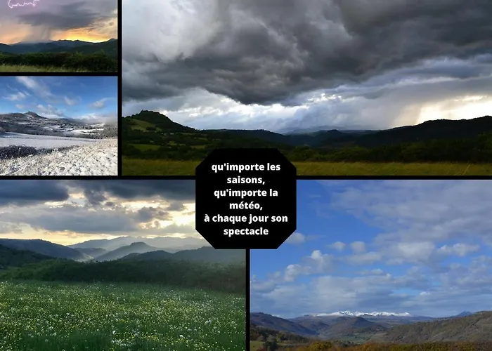 Шале Vue Sancy Cosy & Calme Absolu Сен-Флорет